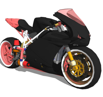 超精细摩托车模型 (112)